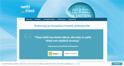 Desktop Screenshot of nettitiimi.fi